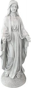 Estatua de Madonna de Nuestra Dama de Resina