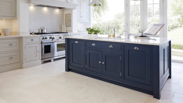 Láminas de Silestone Yukon en encimera